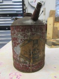 National Gasoline Co Fuel Can