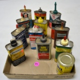 vintage oil cans