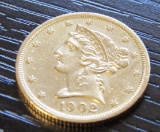 1902 $5 Gold Piece