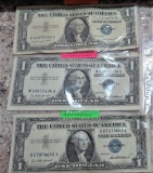 1957, 57A, 57B Silver Certificates