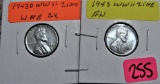 1943-D, 1943 WW2 Zinc Cents