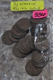 31 Wheat Cents