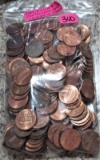295 Lincoln Cents and Other Coins