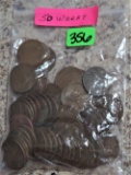 50 Wheat Cents