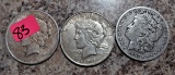 1922, 1923-D Peace, 1882-S Morgan