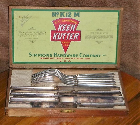 Keen Kutter Box Knives & Forks