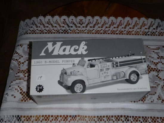 1960 Mack B model pumper 1st gear