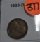 1933-D Lincoln Cent