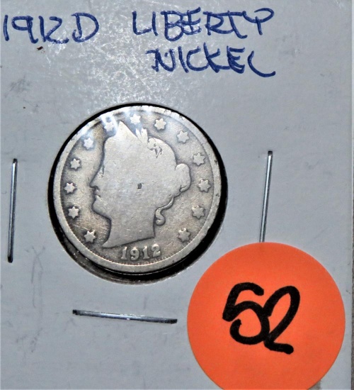 1912-D V Nickel