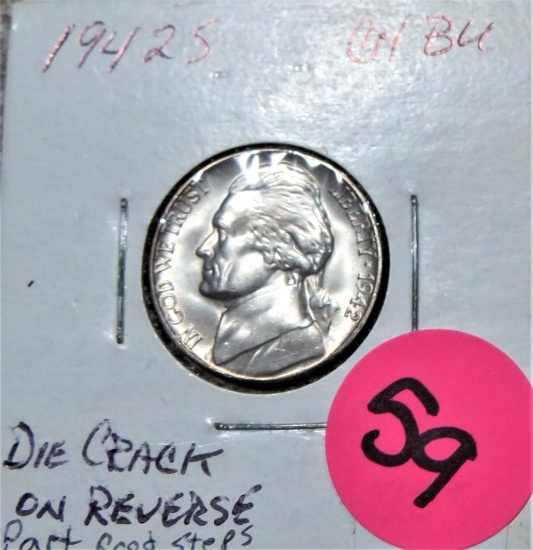 1942-S Jefferson Nickel