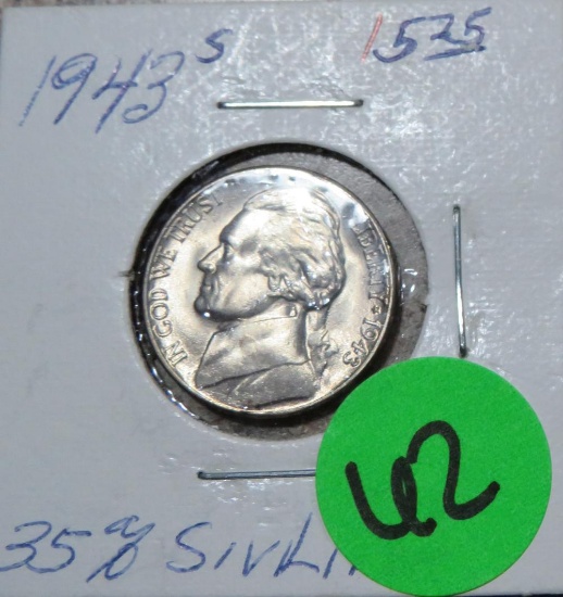 1943-S Jefferson Nickel