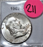 1962-P BU Kennedy Half Dollar