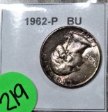 1962-P Quarter Dollar