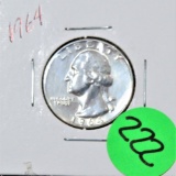 1964 Proof Quarter Dollar