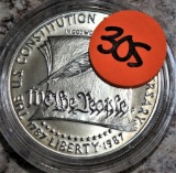 1987 Congressional Silver Dollar