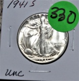 1941-S Walking Liberty Half Dollar