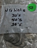 1930s, 40s, 50s Jefferson Nickels
