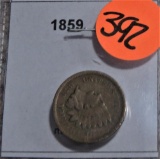 1859 Indian Head Cent