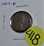 1917-D Lincoln Cent