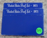 (2) 1971 United States Proof Sets