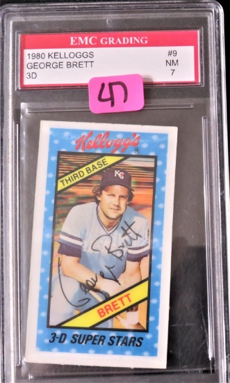 Brett Graded Card