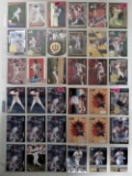 4 Sheets of Baseball Cards-36 Total