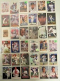 4 Sheets of Baseball Cards-36 Total