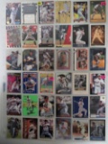 4 Sheets of Baseball Cards-36 Total