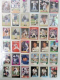 4 Sheets of Baseball Cards-36 Total