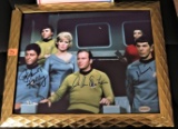 Trek Cast Signed Photo
