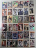 4 Sheets of Baseball Cards-36 Total