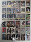 4 Sheets of Baseball Cards-36 Total