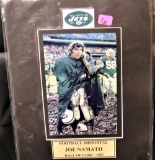 Namath Signed Photo