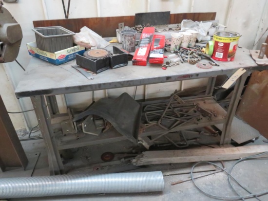 Metal Shop Table (Table Only)