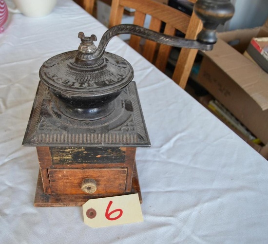 wood coffee grinder