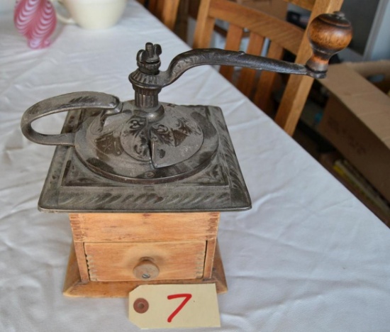 wood coffee grinder