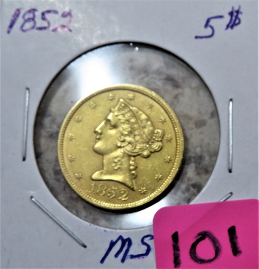 GOLD, COINS AND CURRENCY AUCTION