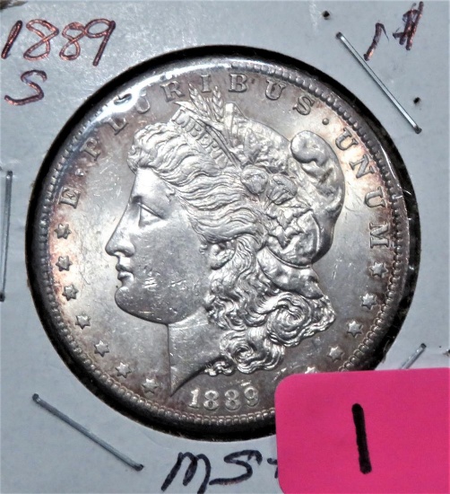 1889-S Morgan Dollar