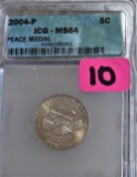 2004-P Jefferson Peace Medal Nickel