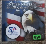 US Mint 50 State Quarters Collection Box