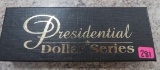 Presidential Dollar Series Empty Box