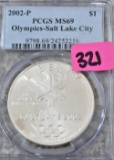2002-P Olympics-Salt Lake City Silver Dollar