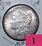 1889 S Morgan Dollar MS+
