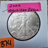 2002 American Silver Eagle