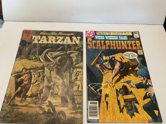 1962 Tarzan - 1972 Scalphunter Comics