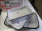 4 Piece Enamel Set, Small, Med, Large Rectangle Pans