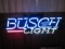 Busch Light neon beer sign