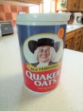 Quaker Oats Glass Cookie Jar