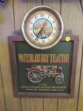 Waterloo Boy Tractor clock sign