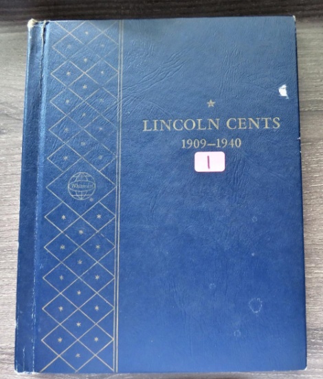 1909-1940 Lincoln Cents Book